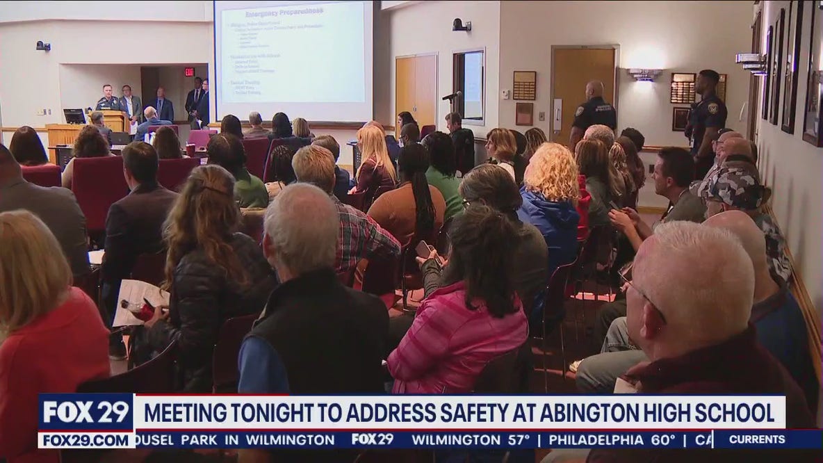 Meeting held to address safety at Abington High School after violent brawls